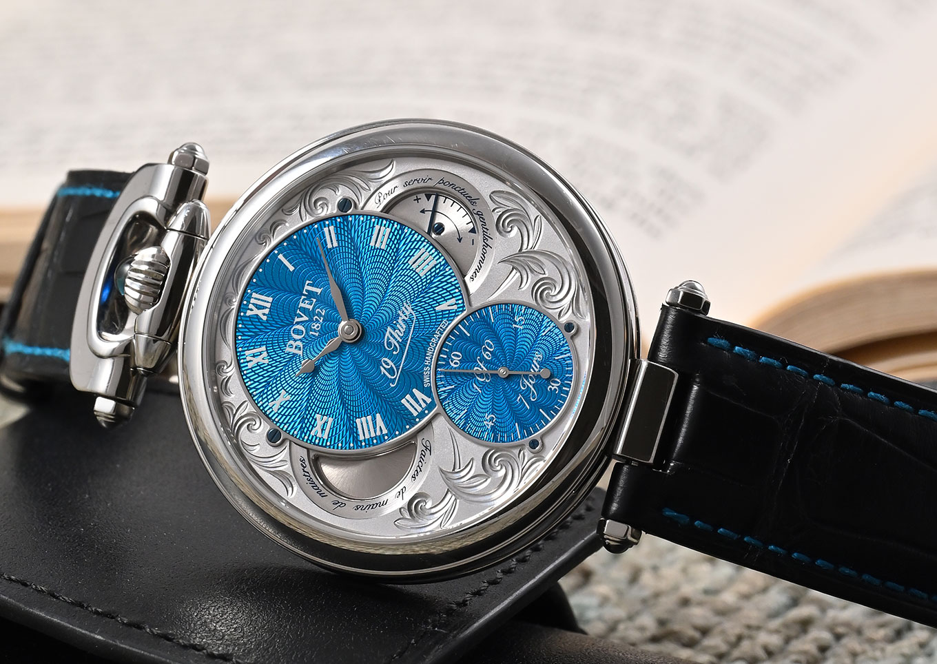 Bovet watches at second movement
