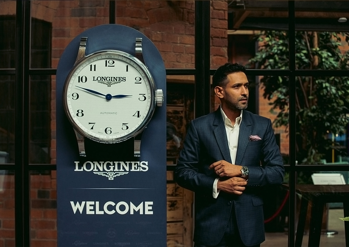brand ambassador Vikrant Massey & Longines Watch