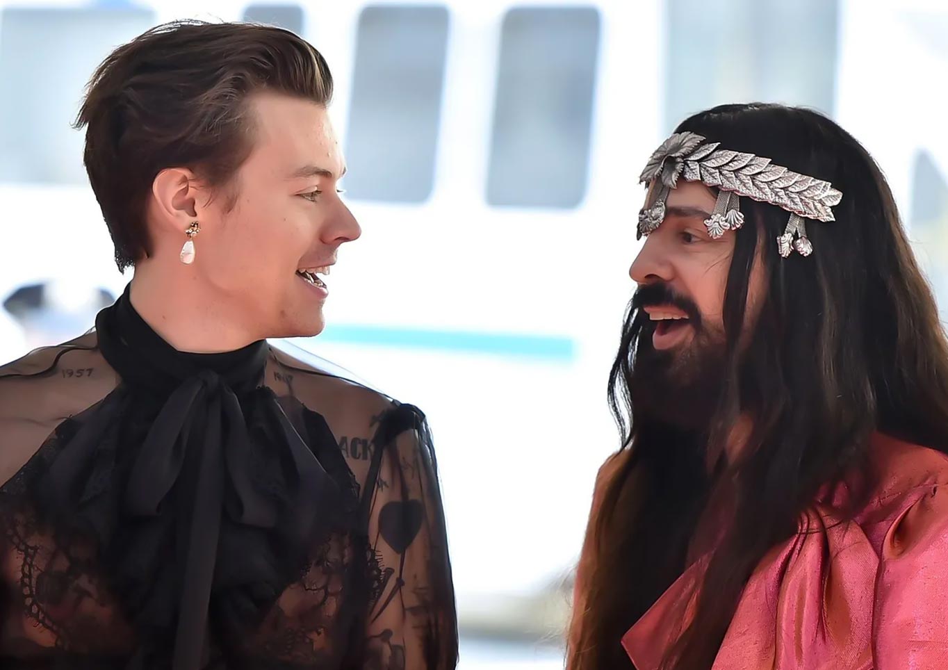 Harry Styles and Alessandro Michele, Gucci