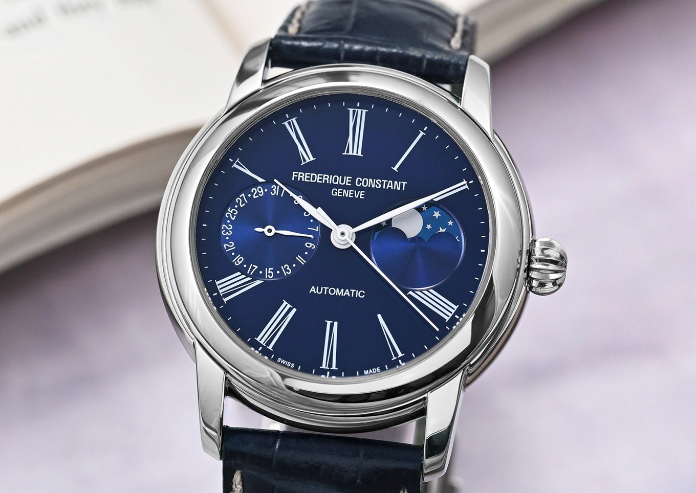 Frederique Constant Classic Moon phase watches