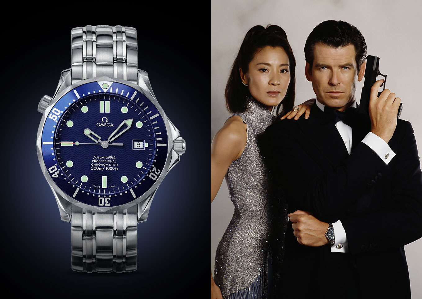 James Bond in Omega watches