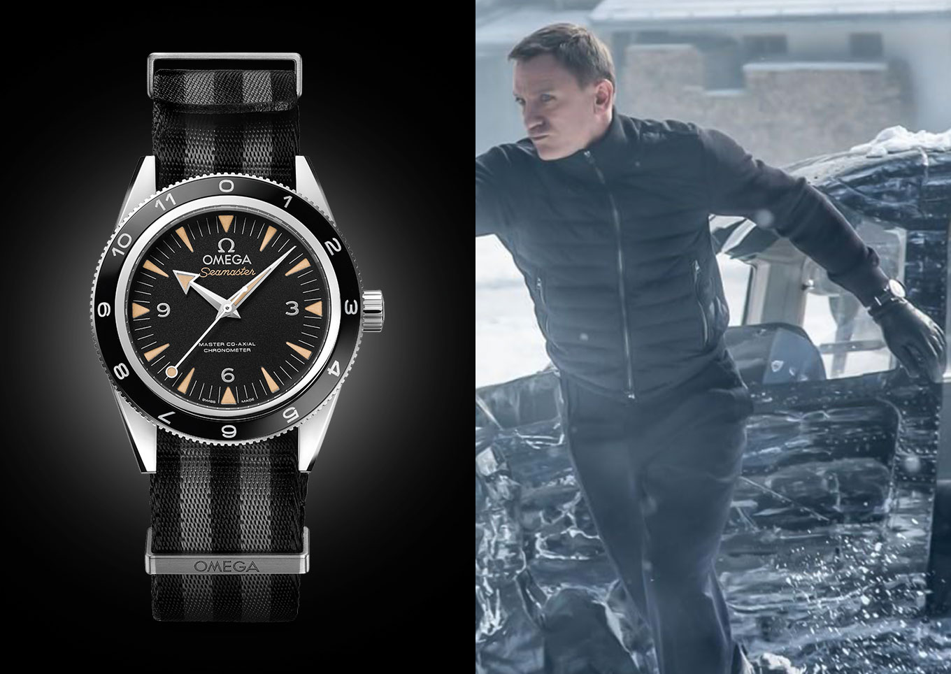 Which watches are worn by James Bond?