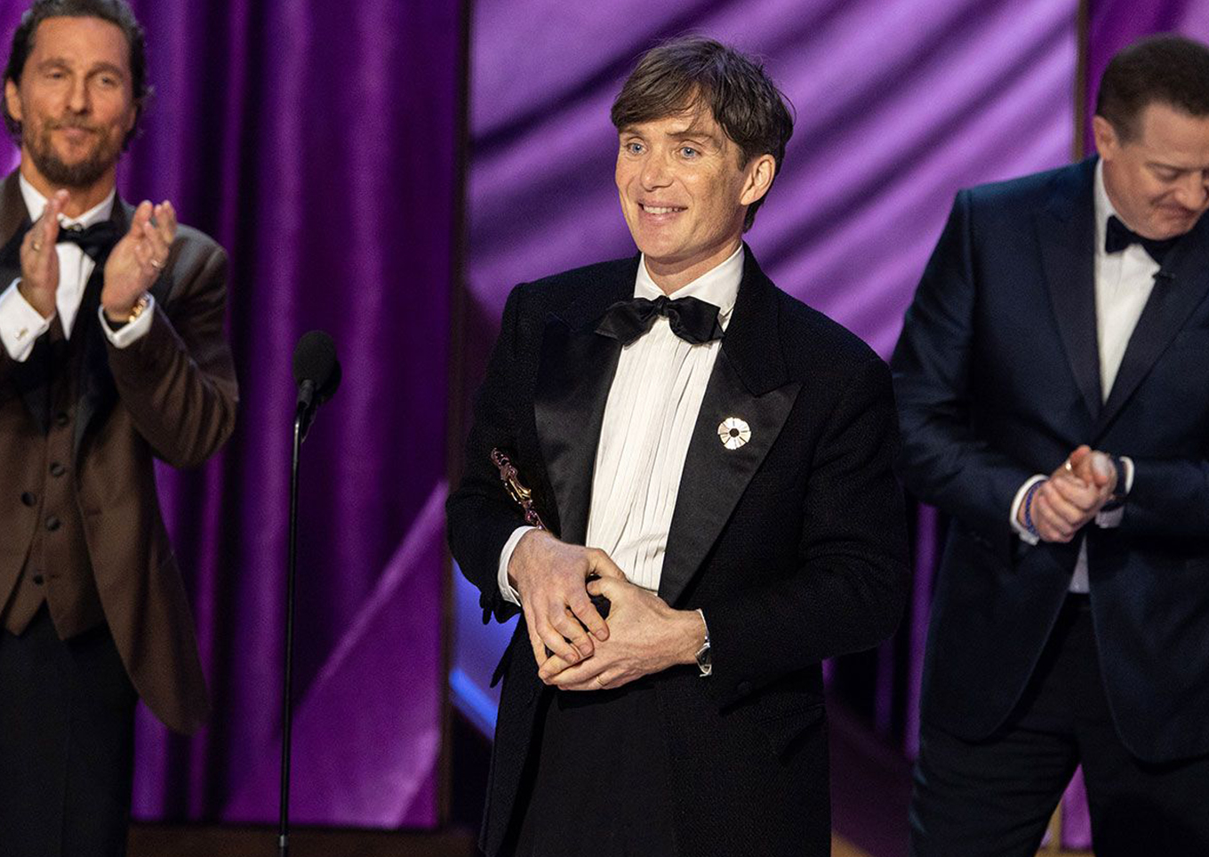 Cillian Murphy won the Best Actor award for Oppenheimer at the 2024 Oscars