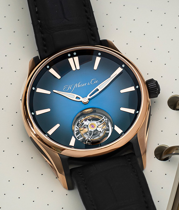 H. Moser & Cie. Pioneer Watch at second movement