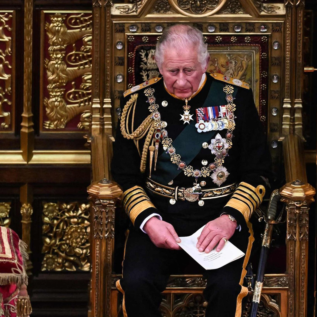 Prince Charles after the death of Queen Elizabeth II
