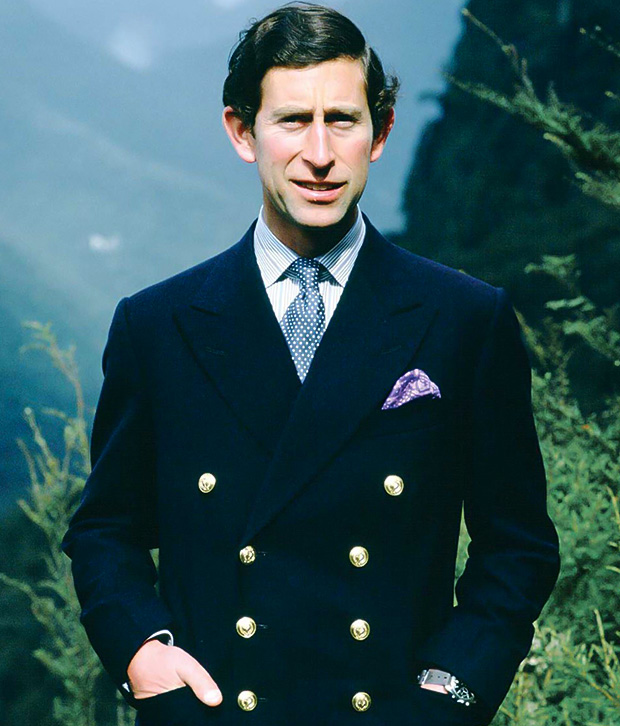 Prince Charles in Vintage Jaeger-LeCoultre Reverso