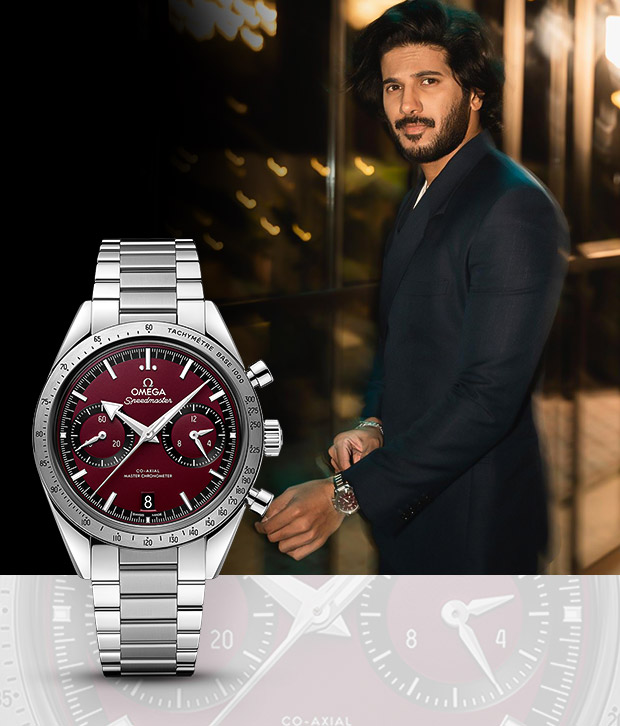 Dulquer Salmaan wearing Omega watches