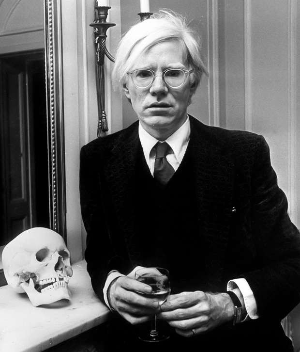 Andy Warhol in Cartier watch
