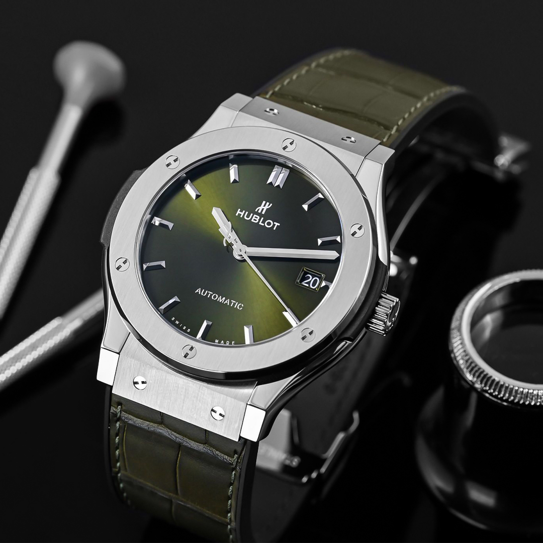 Hublot titanium watches