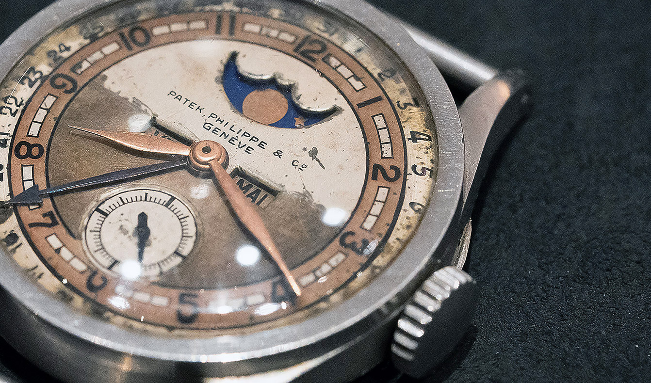 Unique watches sold at auction