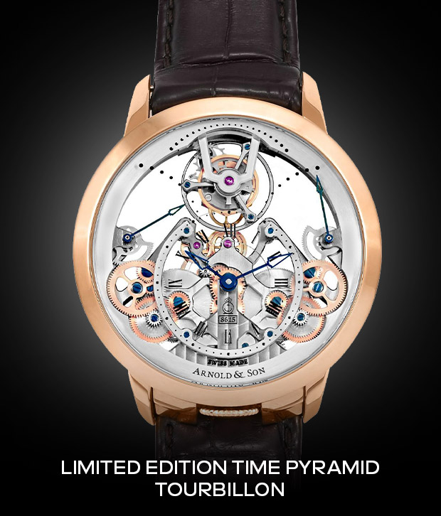 Limited edition Arnold & Son watches
