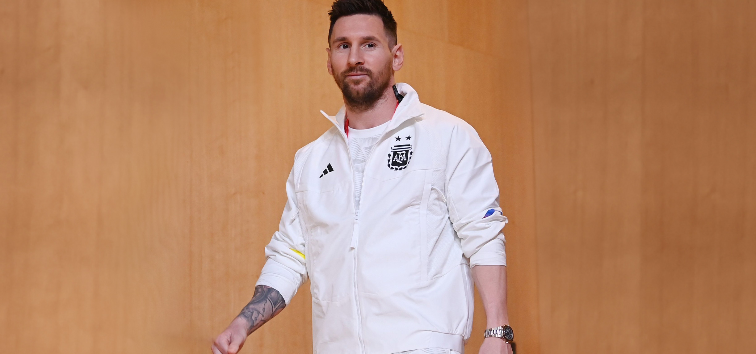 Lionel Messi Wore a Stunning Louis Vuitton Watch to Win the Ballon